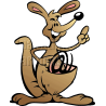 Kangaroo Internet Mascot