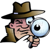 Agent Spy with Magnifier Glass